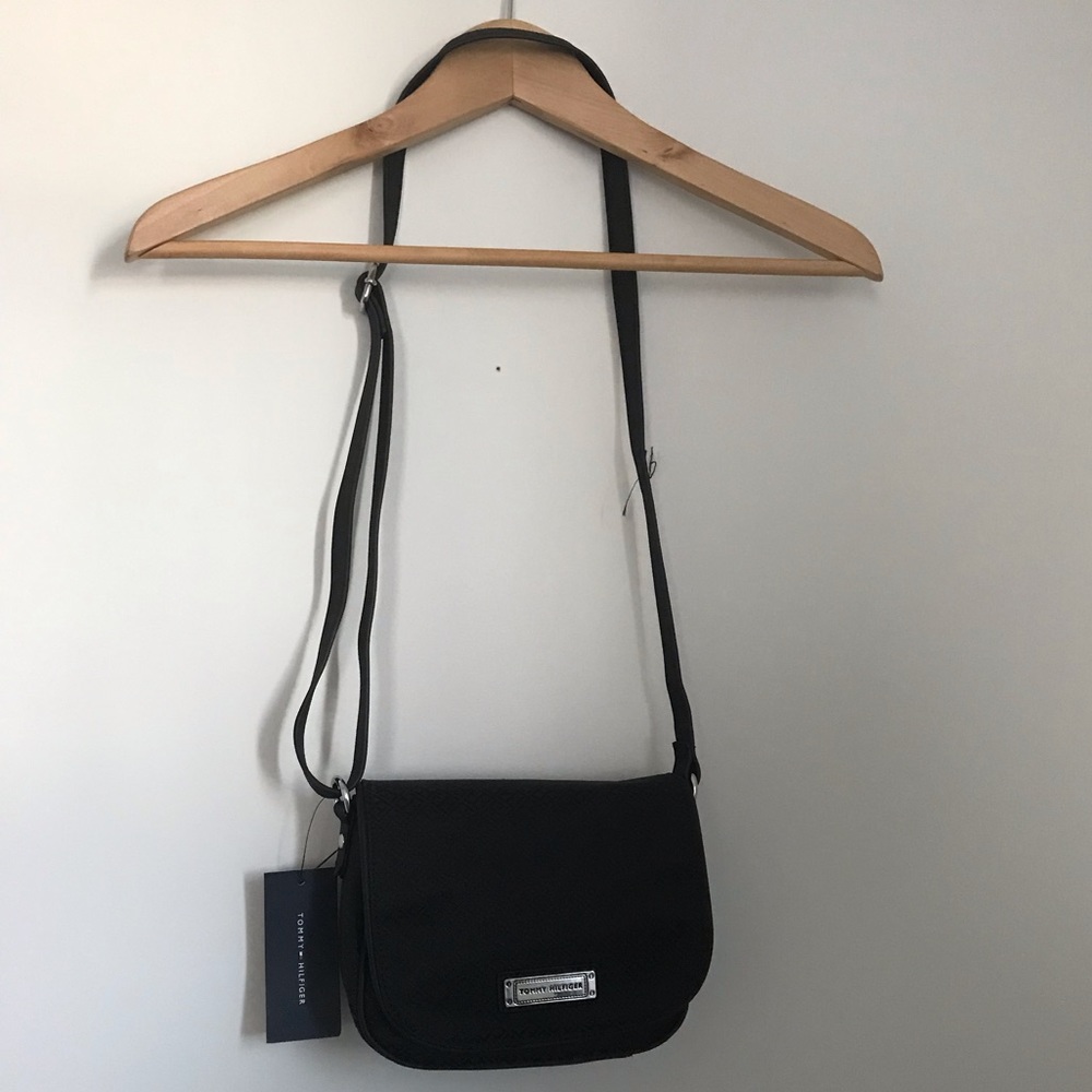 Tommy Hilfiger black crossbody bag